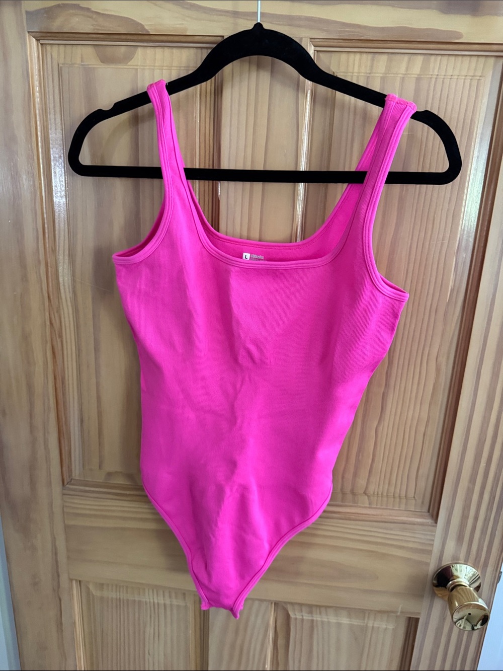 Hot Pink One-Piece Body Suit
